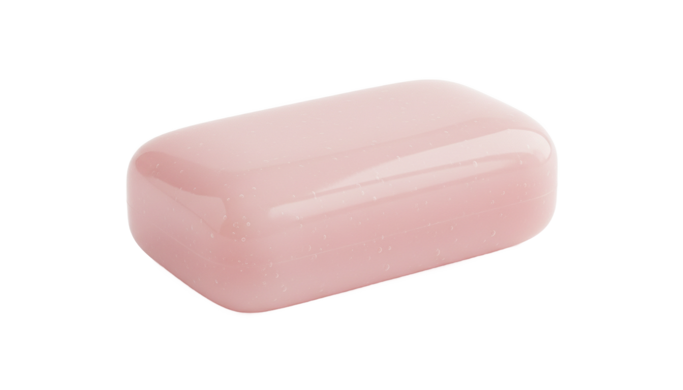 pink soap bar png PNG transparent background