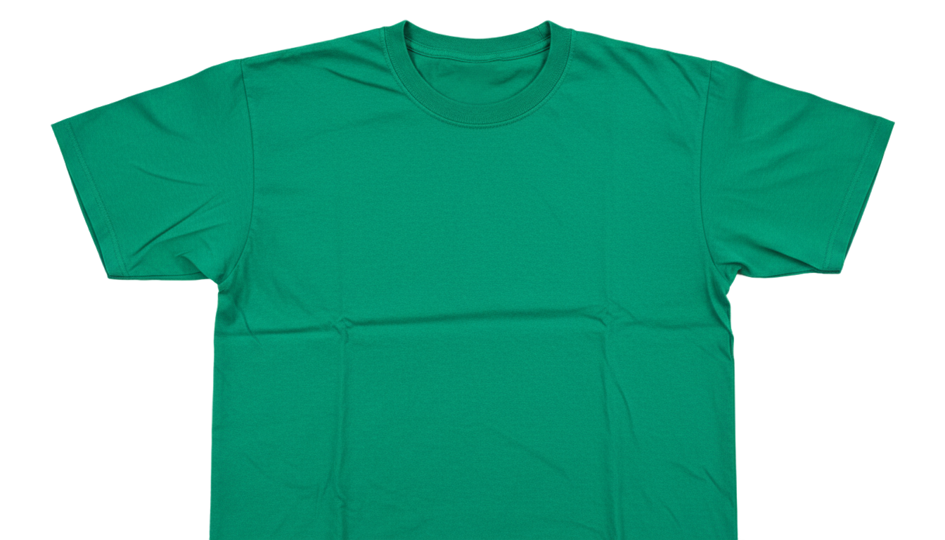 green t-shirt png PNG transparent background