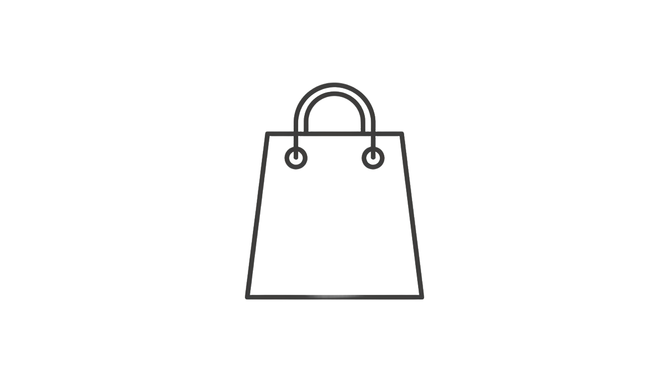 shopping bag logo png PNG transparent background