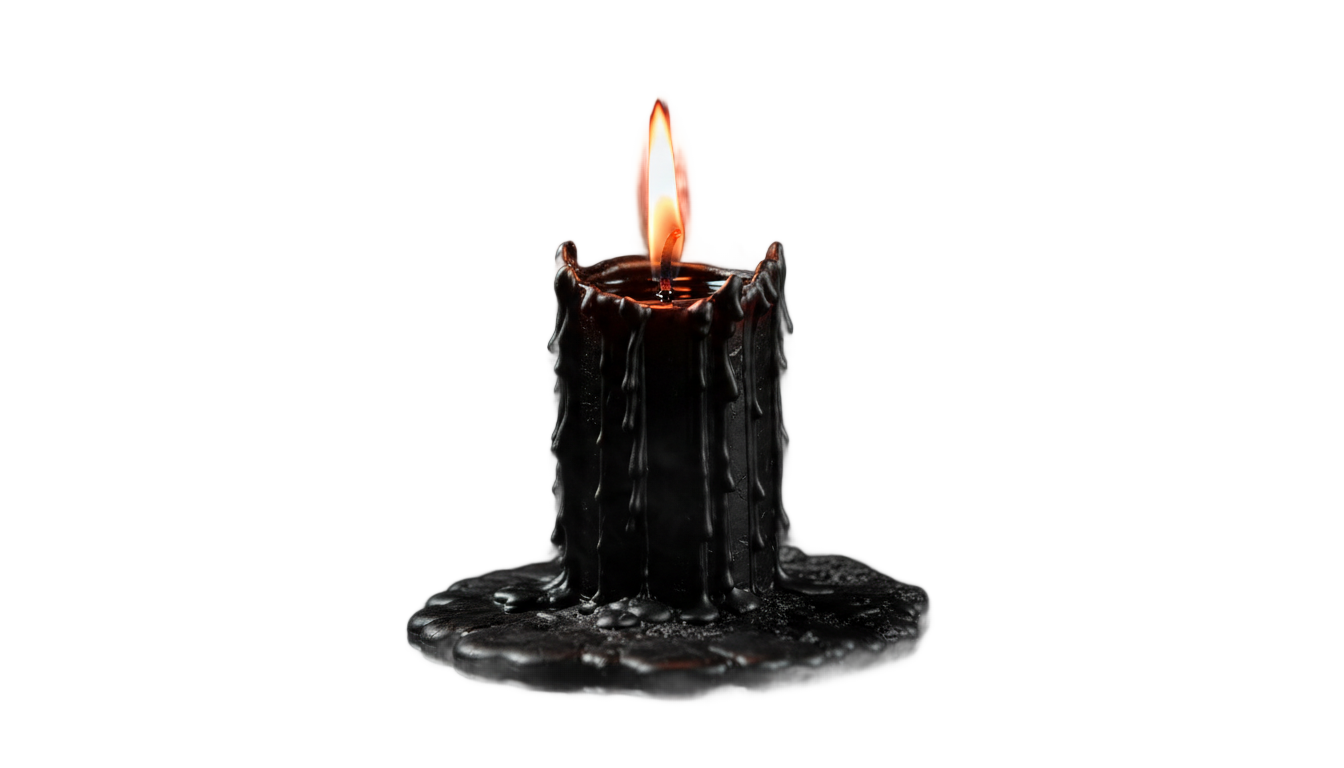 horror candle png PNG transparent background