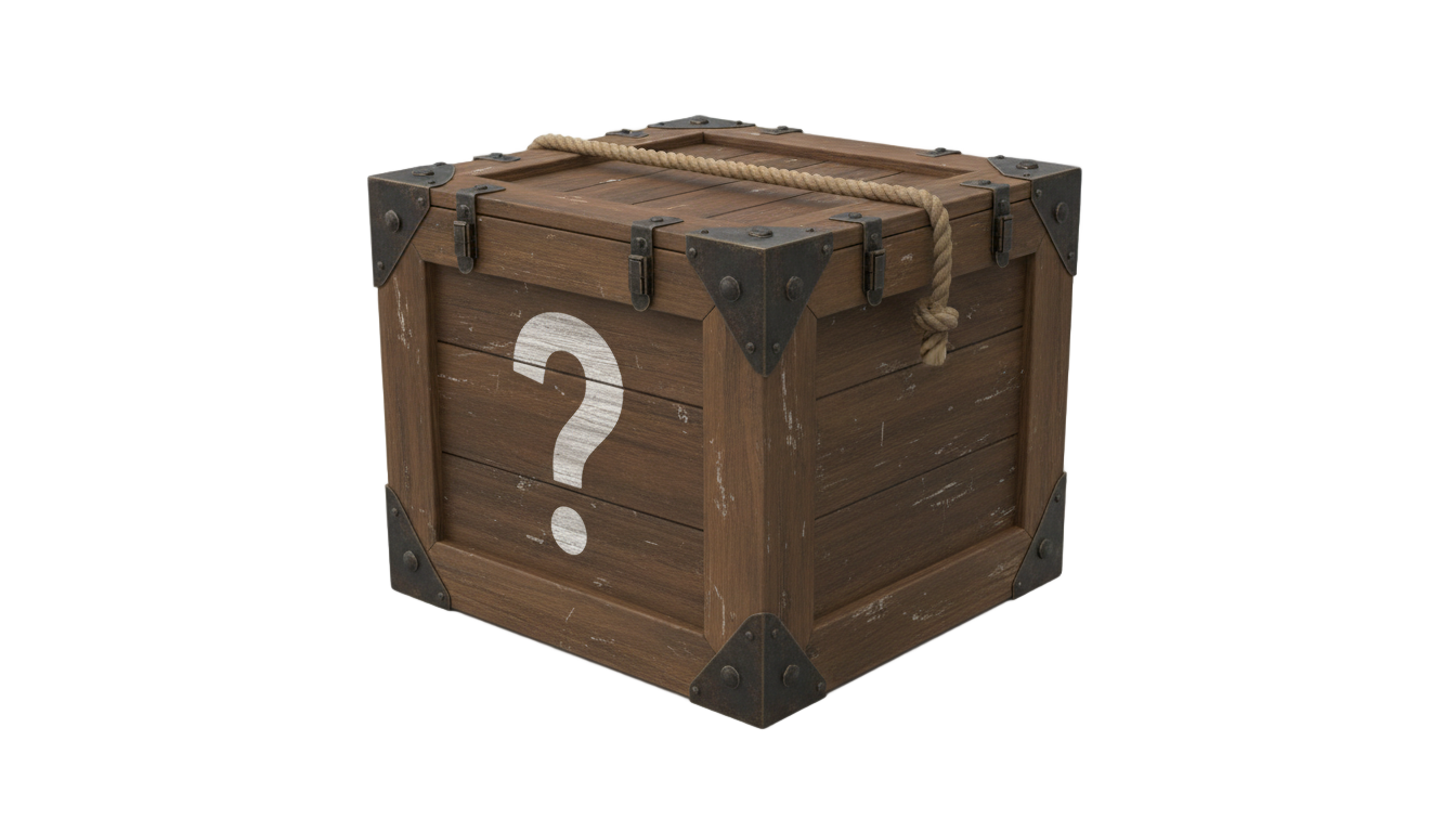 mystery box png PNG transparent background