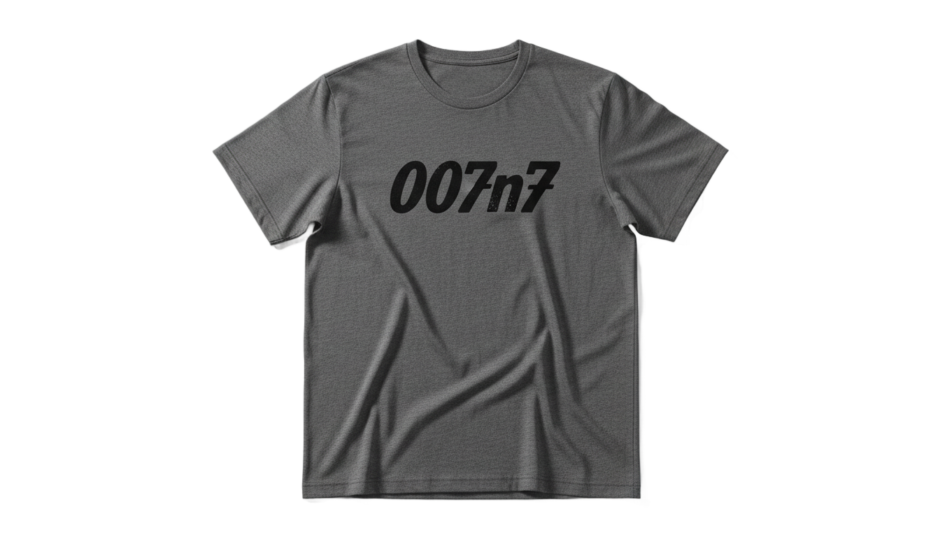 007n7 t-shirt png PNG transparent background