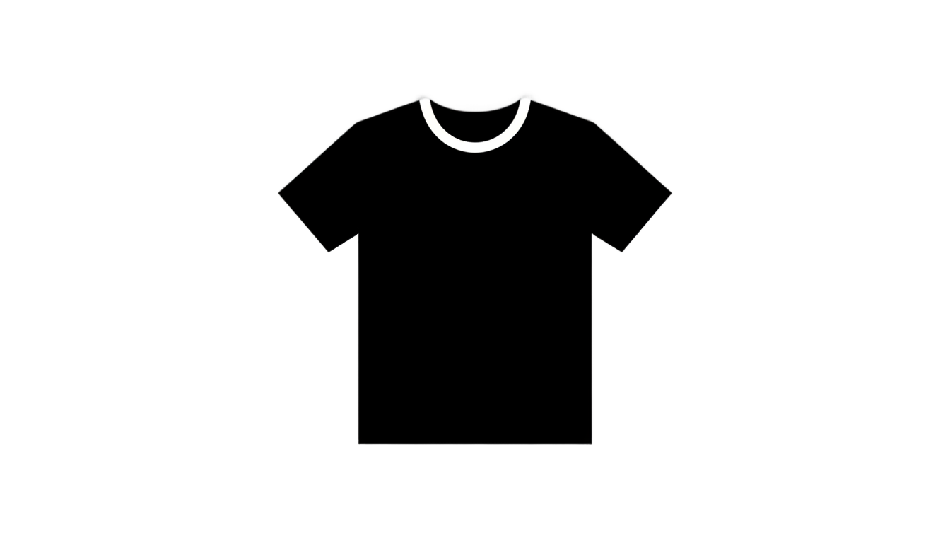 t-shirt silhouette png PNG transparent background