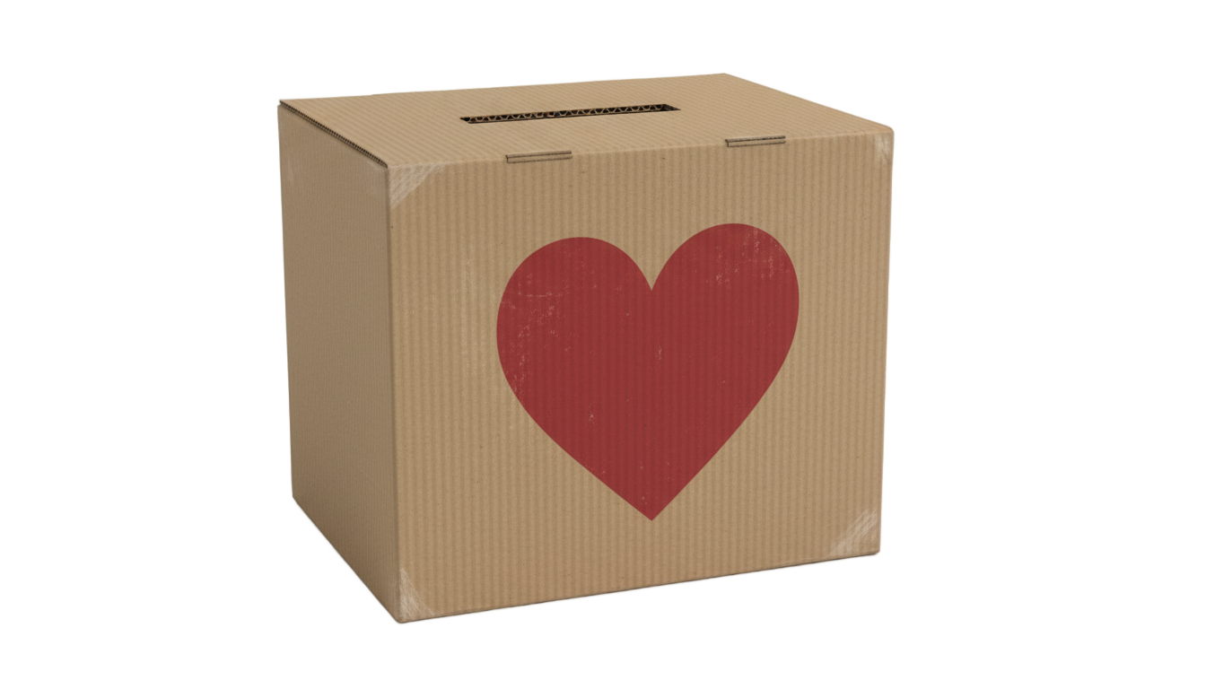 donation box png PNG transparent background