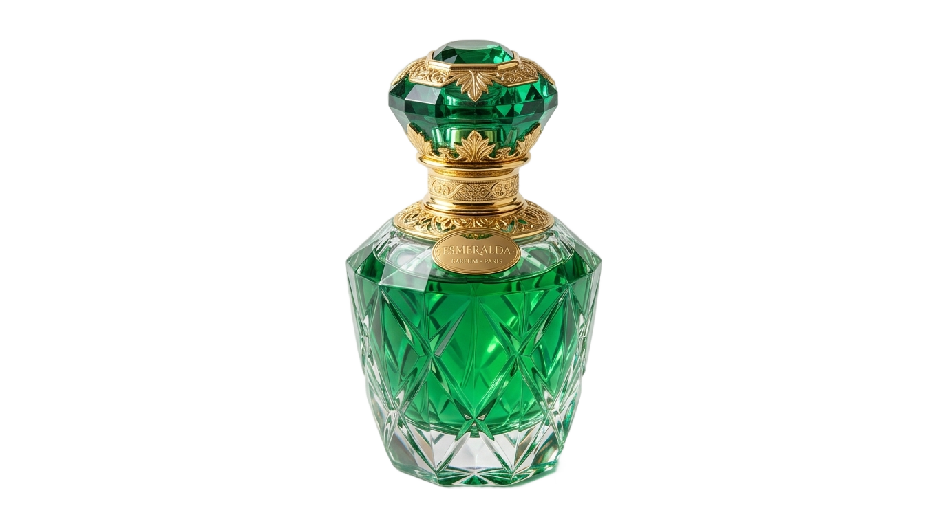green perfume bottle png PNG transparent background