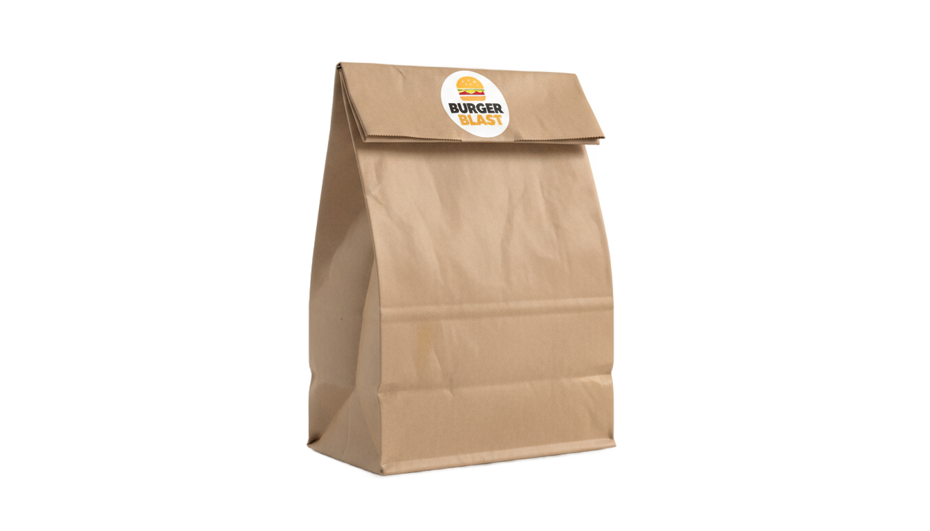 wingstop bag png PNG transparent background