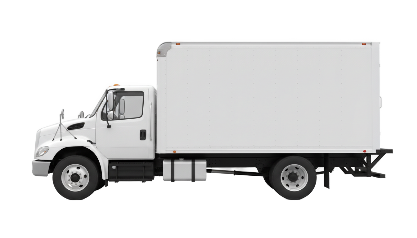 box truck png PNG transparent background