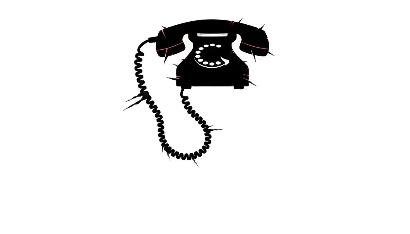 black phone 2 logo png PNG transparent background