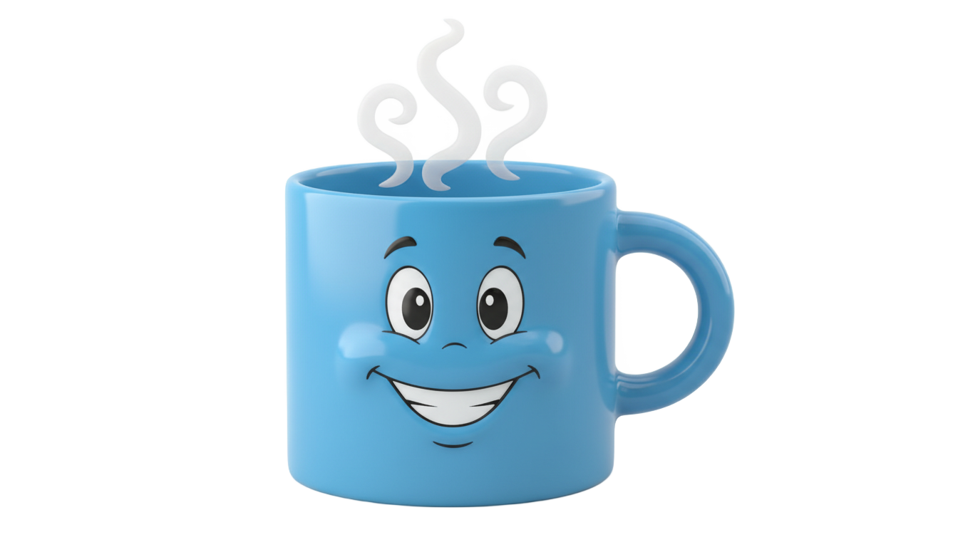 mug png cartoon PNG transparent background