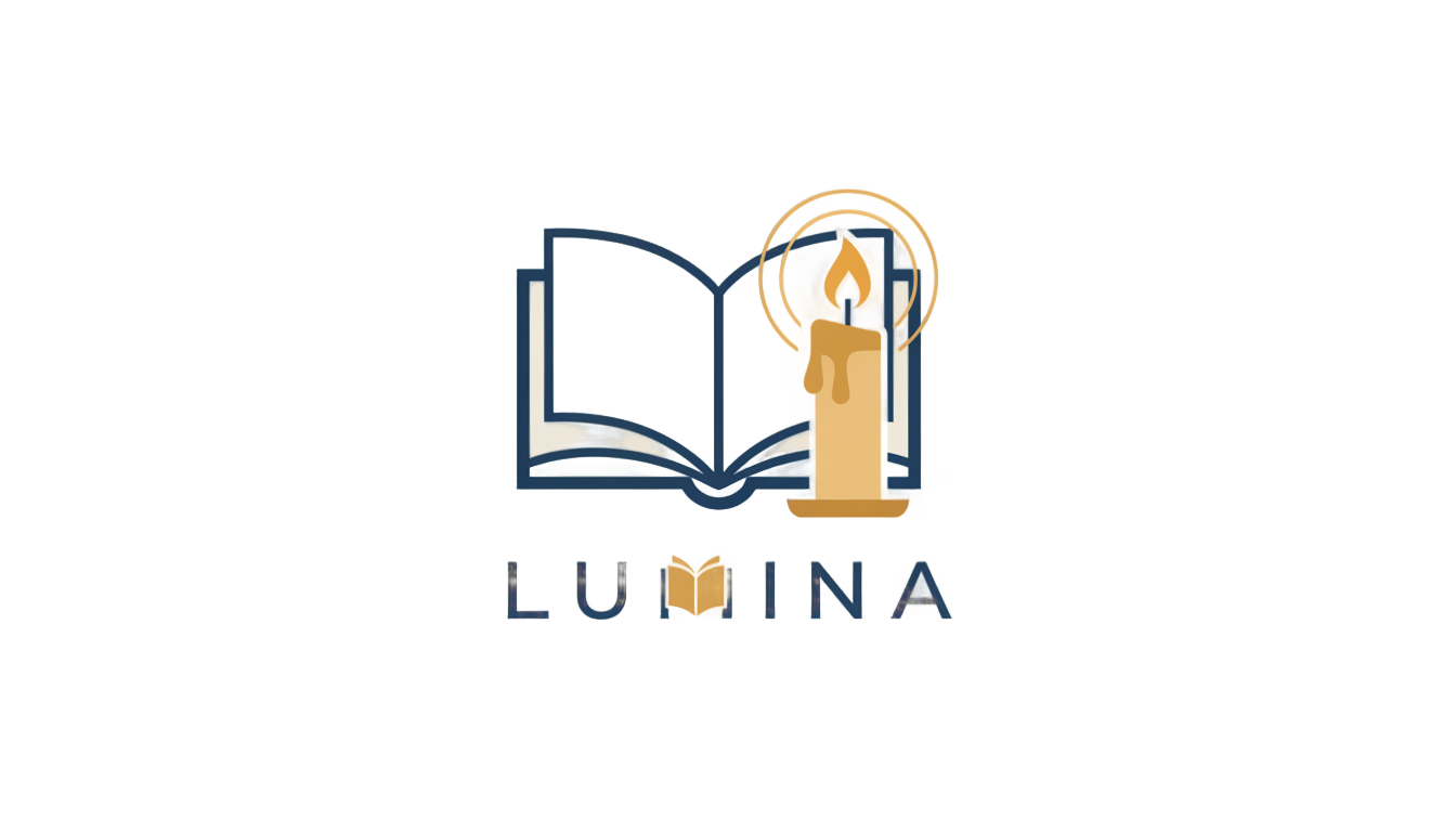 book with candle logo png PNG transparent background