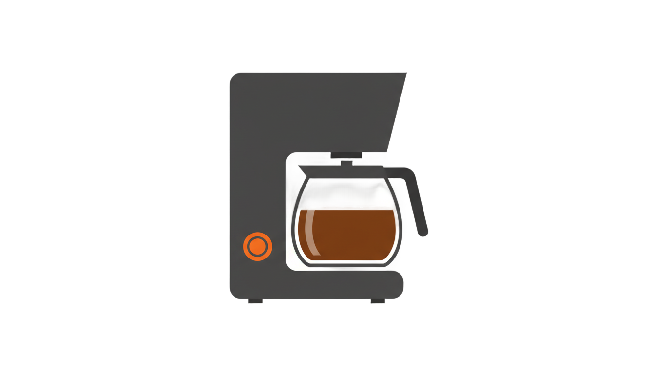 coffee maker icon png PNG transparent background