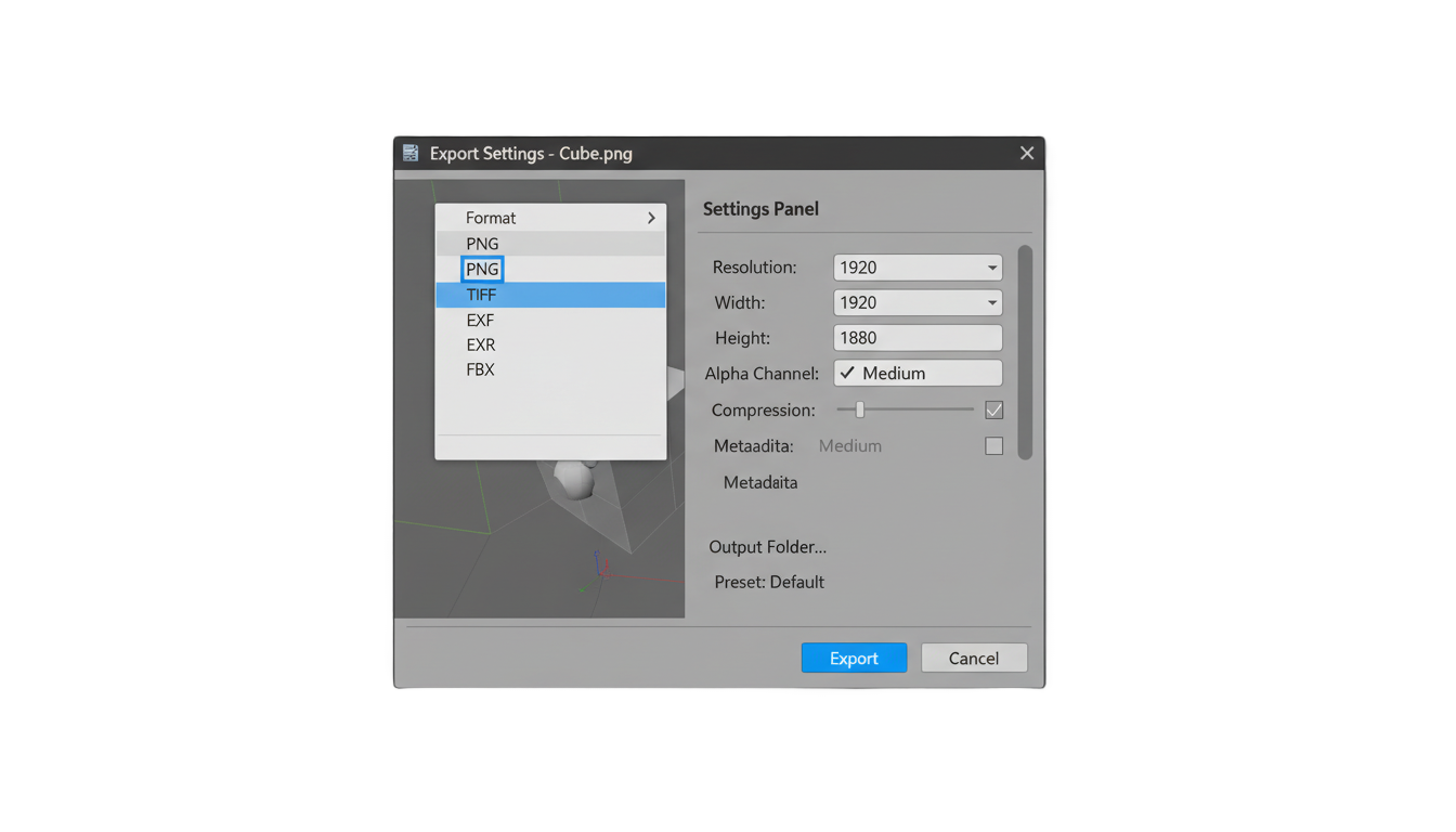 how to export blender to png PNG transparent background