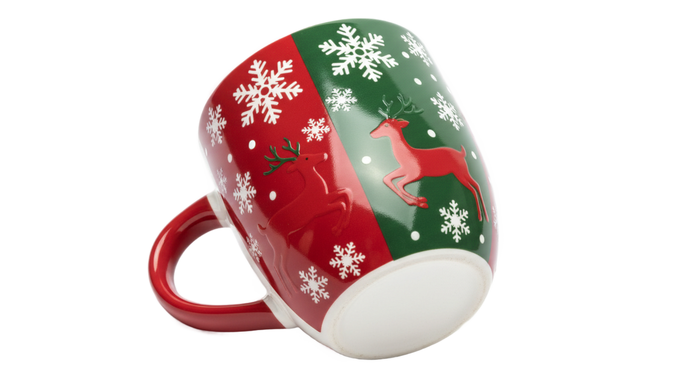 christmas mug png PNG transparent background