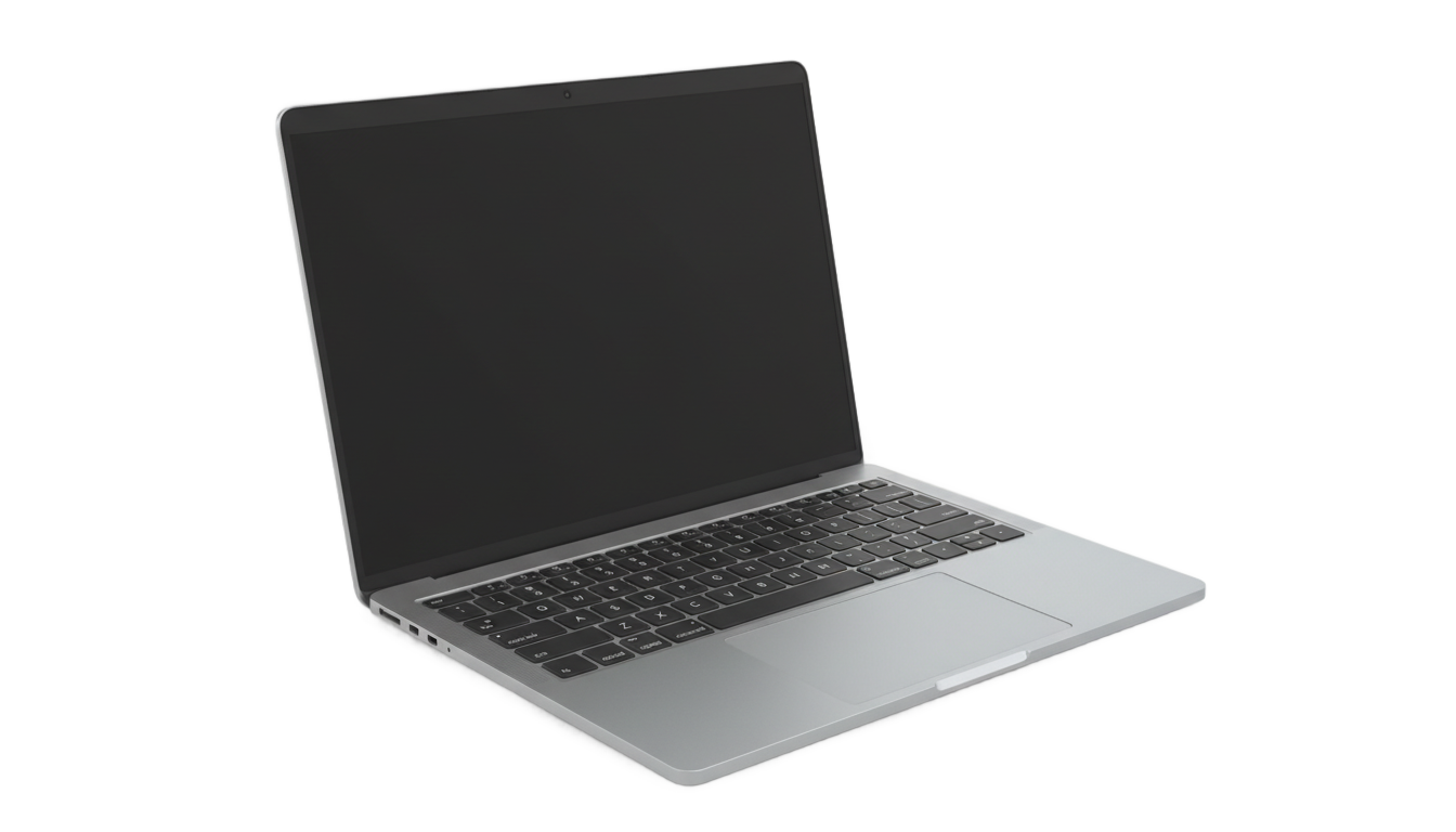 laptop mock up png PNG transparent background