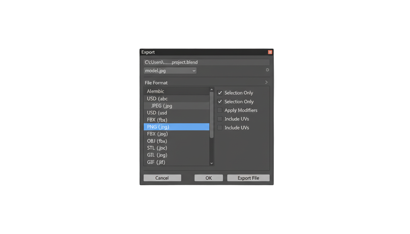 blender 2.8 save image as jpg or png PNG transparent background