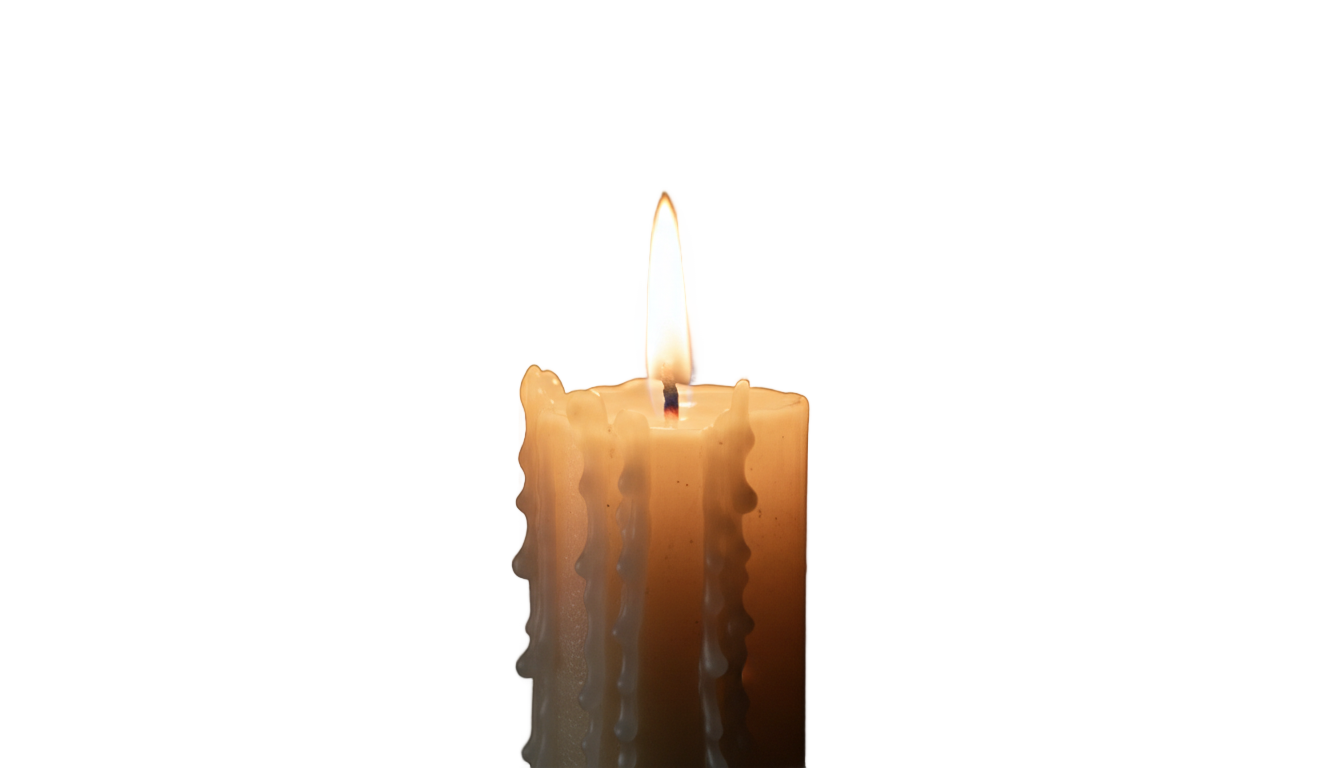 candle glow png PNG transparent background