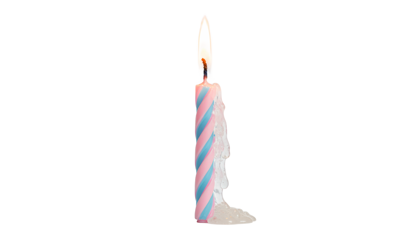 birthday cake candle png PNG transparent background