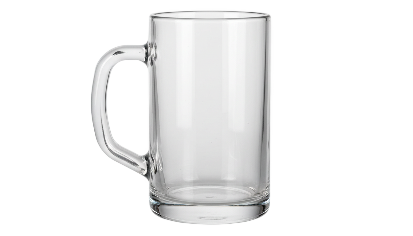 empty beer mug png PNG transparent background