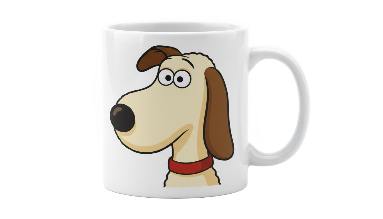 gromit mug png PNG transparent background