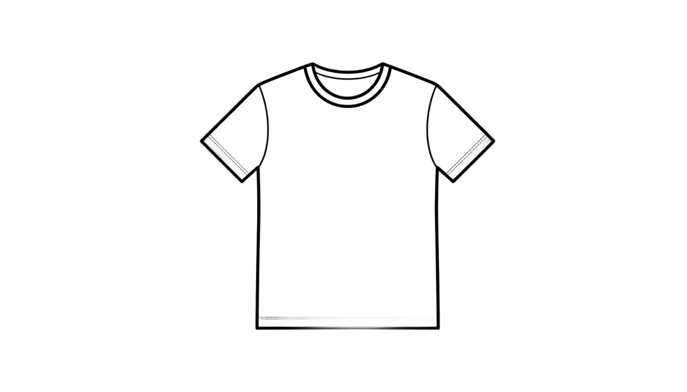 t shirt outline png PNG transparent background