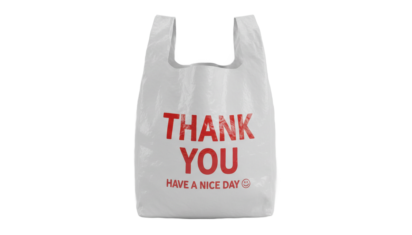 thank you bag png PNG transparent background