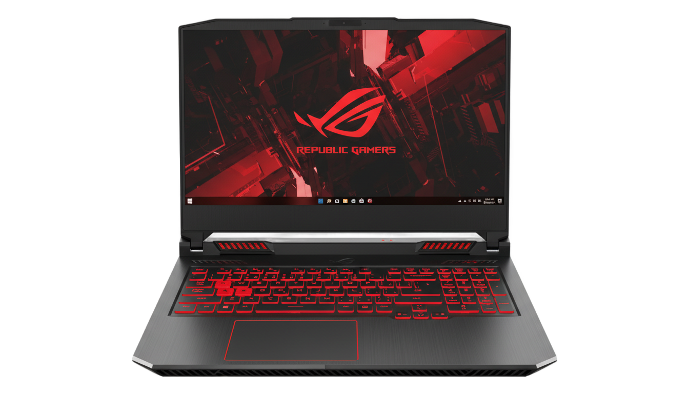 laptop rog png PNG transparent background