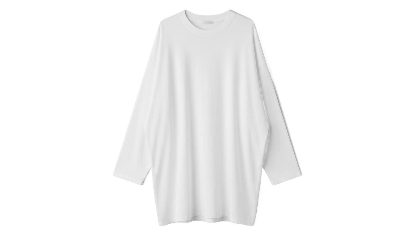oversized t-shirt mockup png PNG transparent background