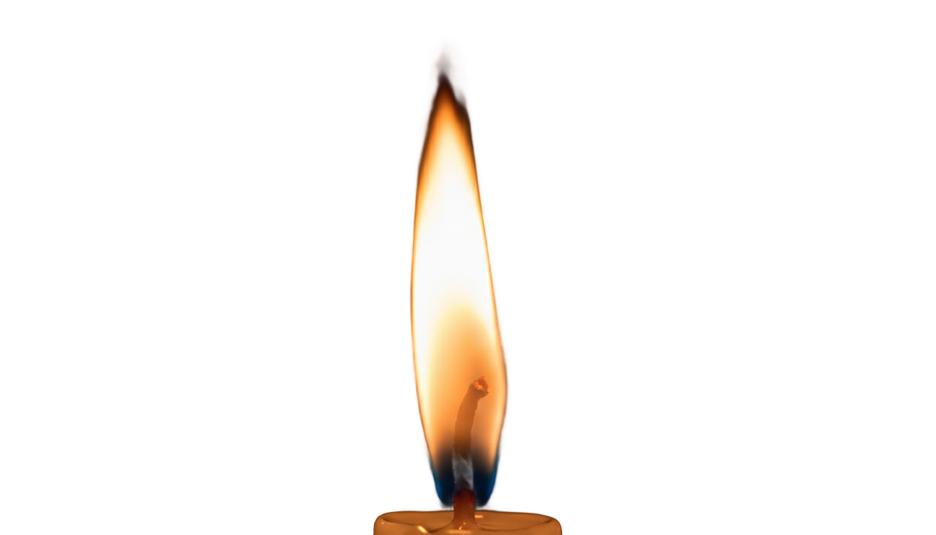 candle flame png PNG transparent background