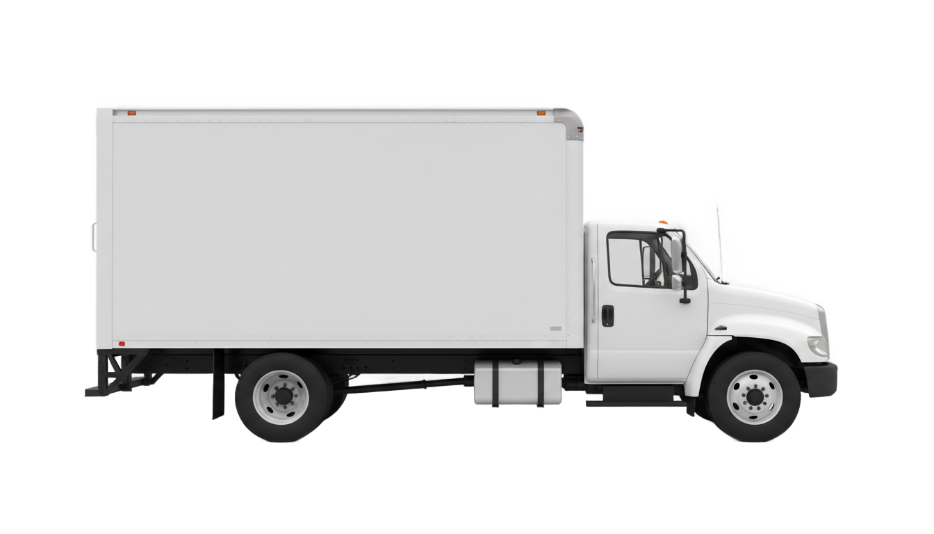 box truck png PNG transparent background