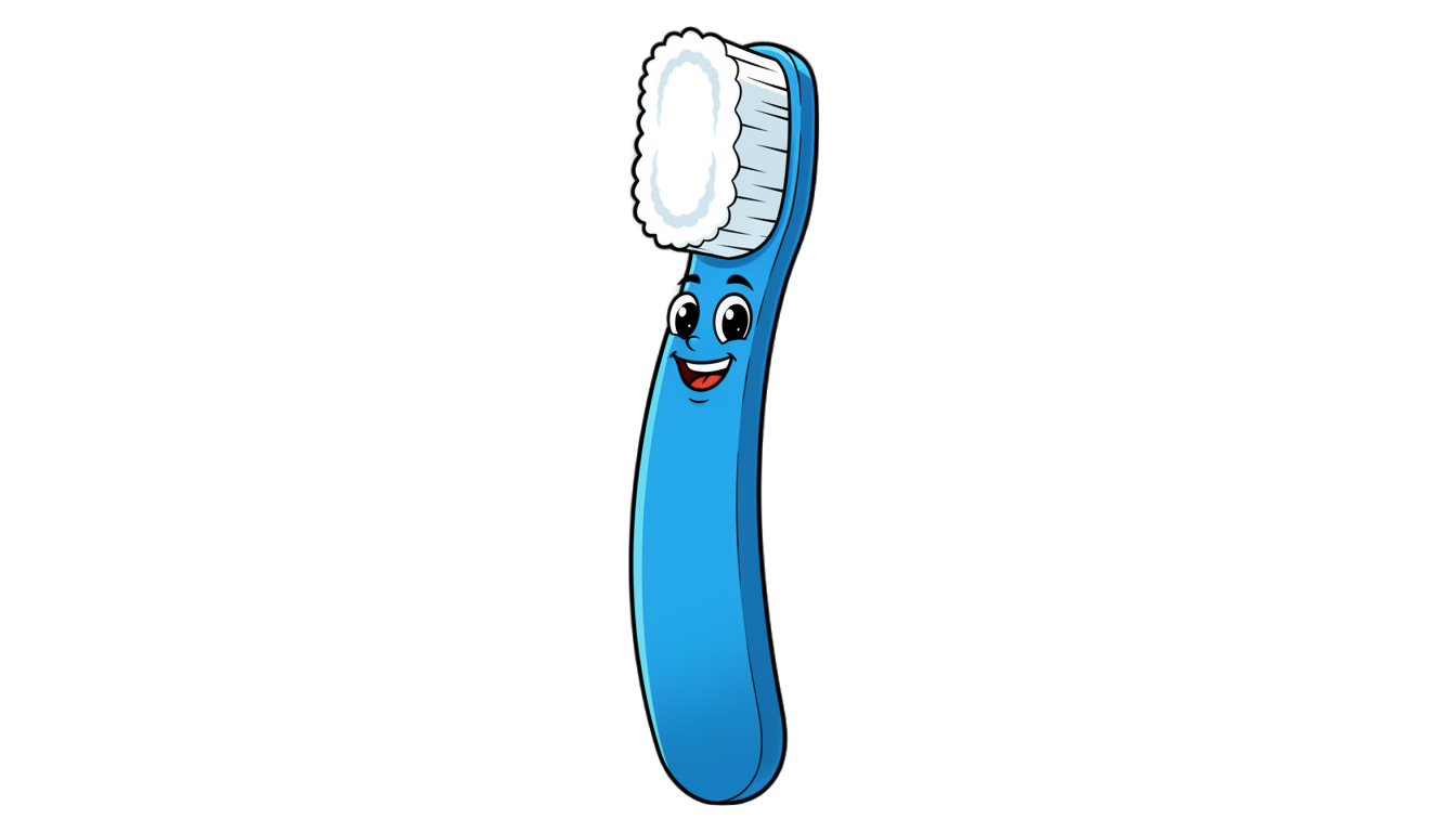 toothbrush cartoon png PNG transparent background