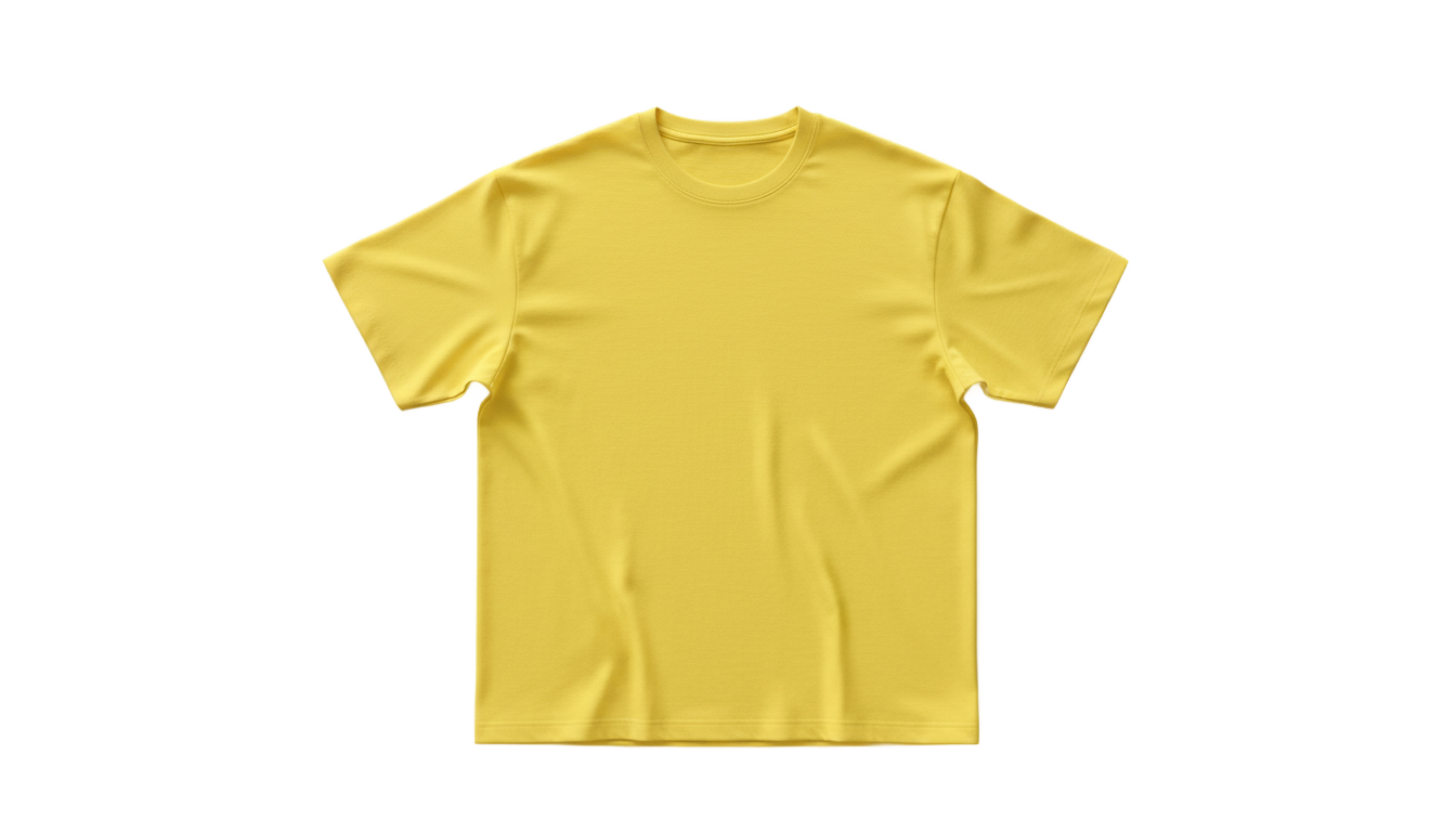 yellow t-shirt png PNG transparent background