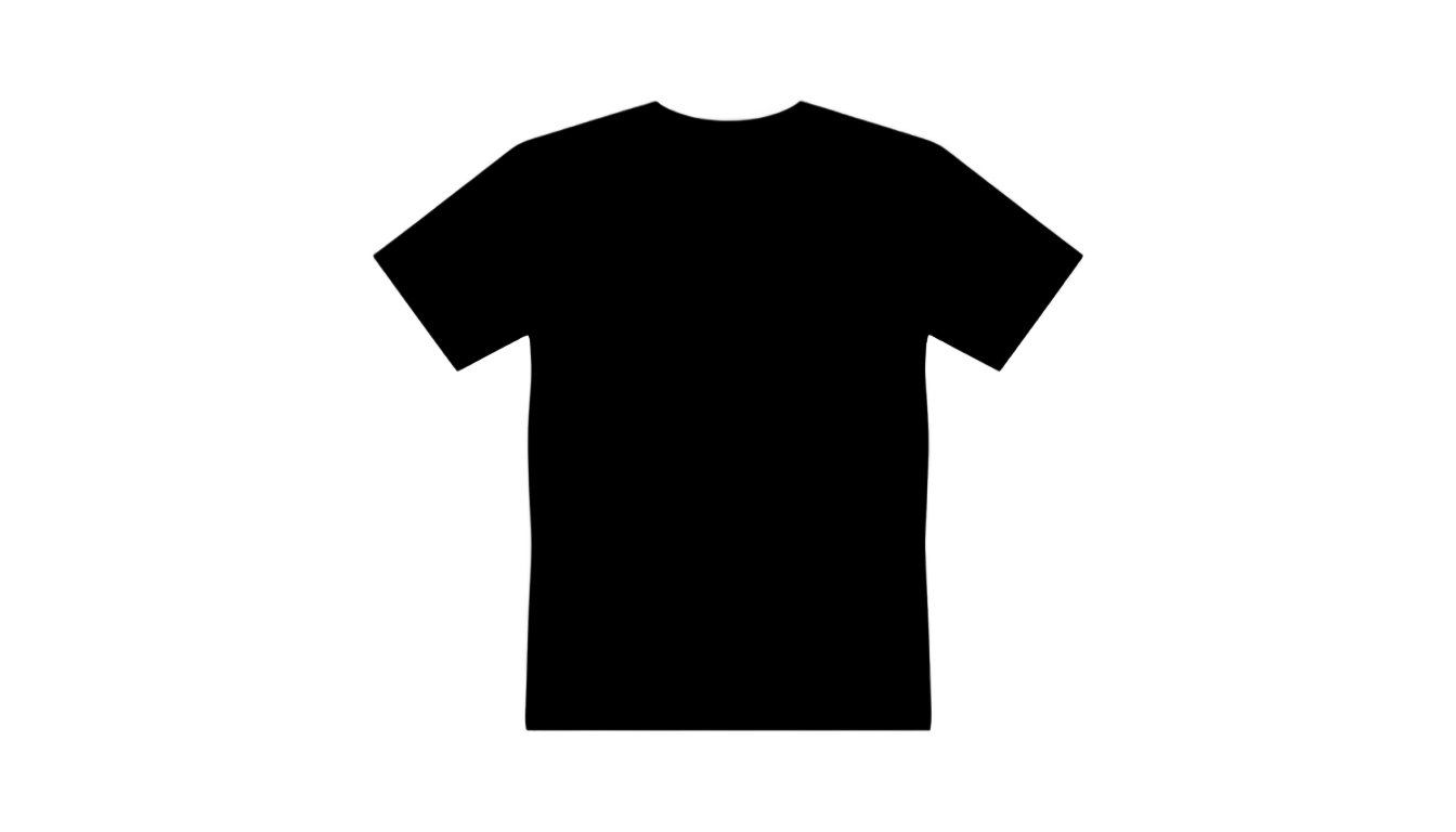 t-shirt silhouette png PNG transparent background