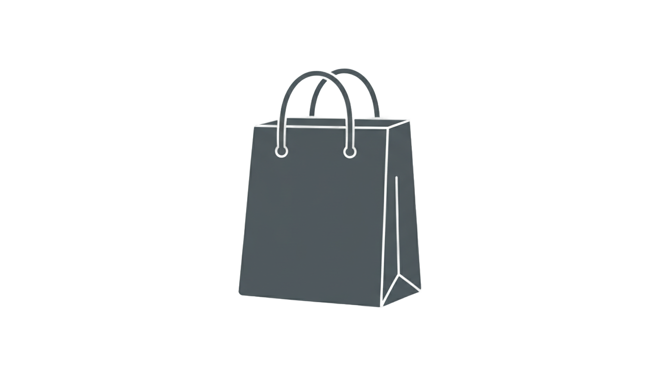 shopping bag png icon PNG transparent background