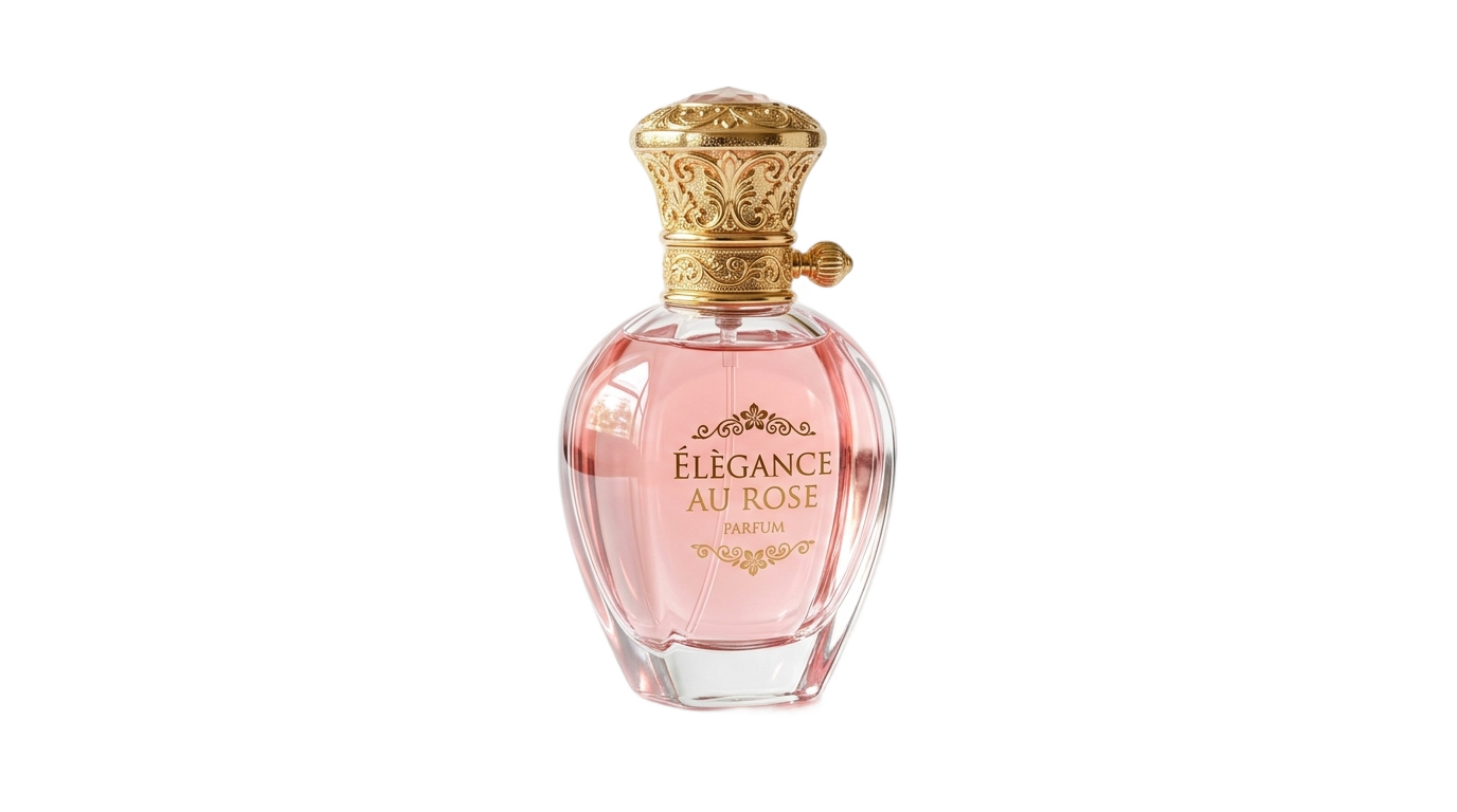 pink perfume bottle png PNG transparent background