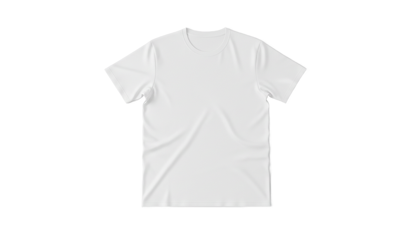 white t shirt template png PNG transparent background