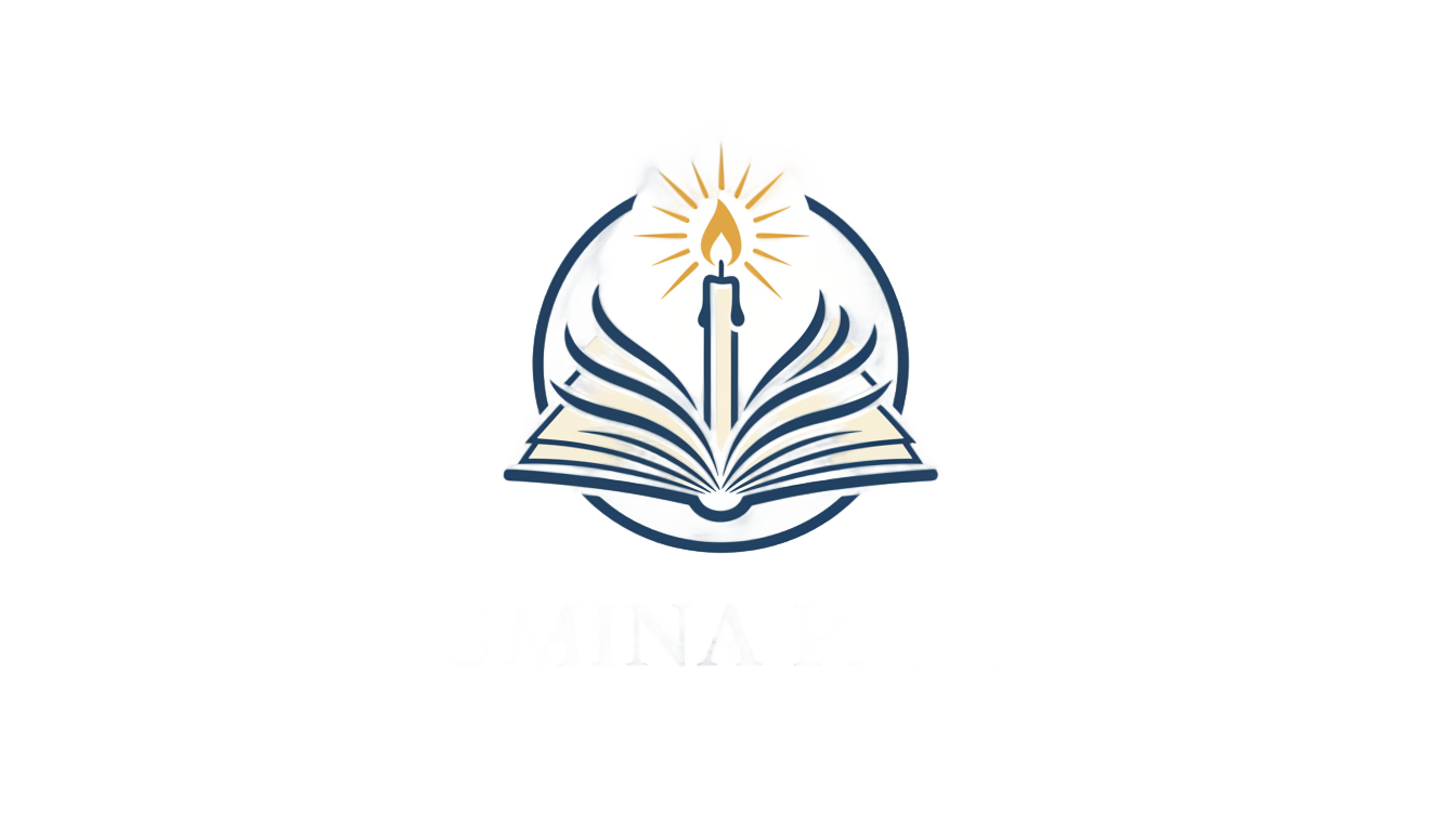 book with candle logo png PNG transparent background
