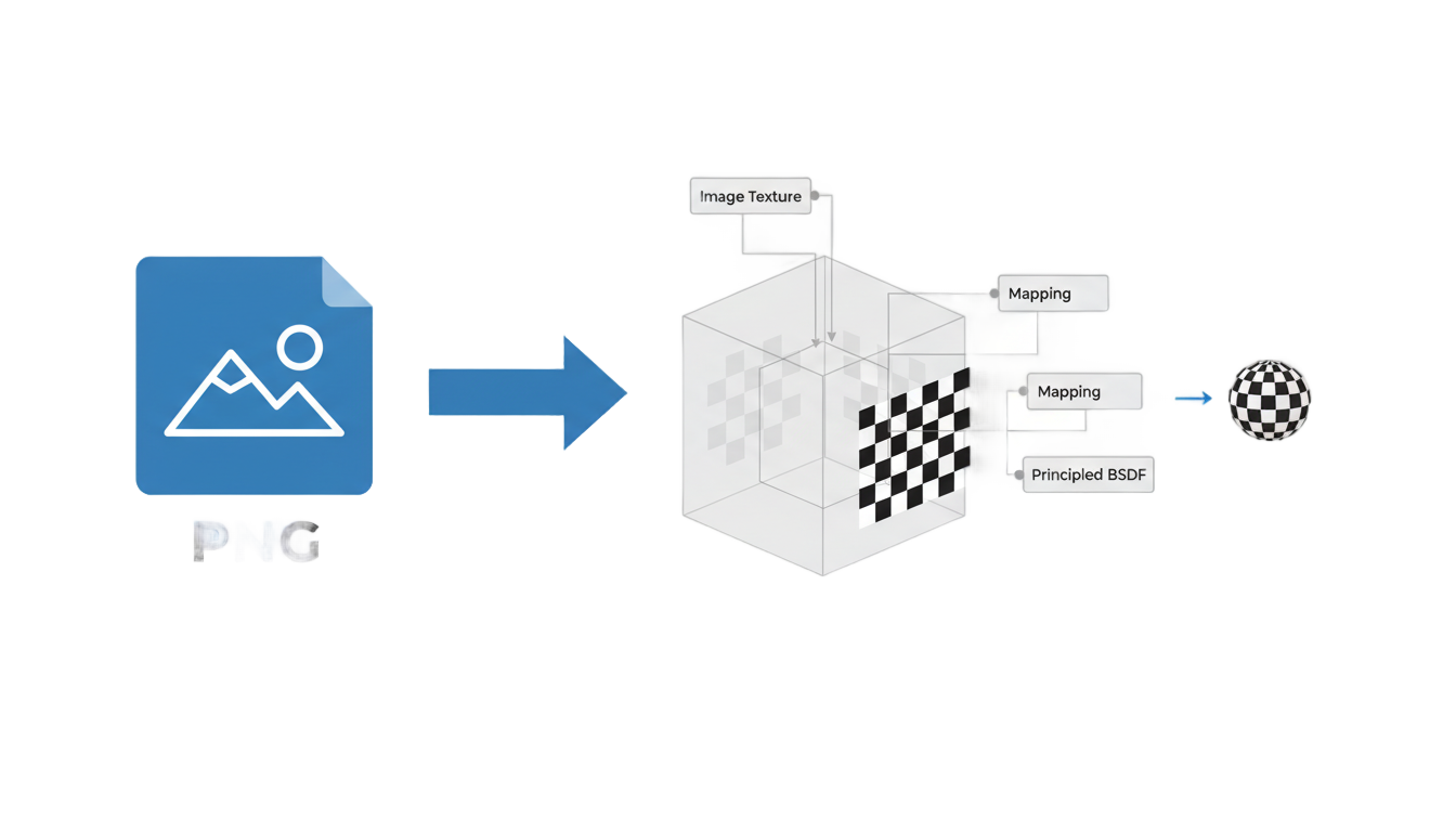 how to import png textures into blender PNG transparent background