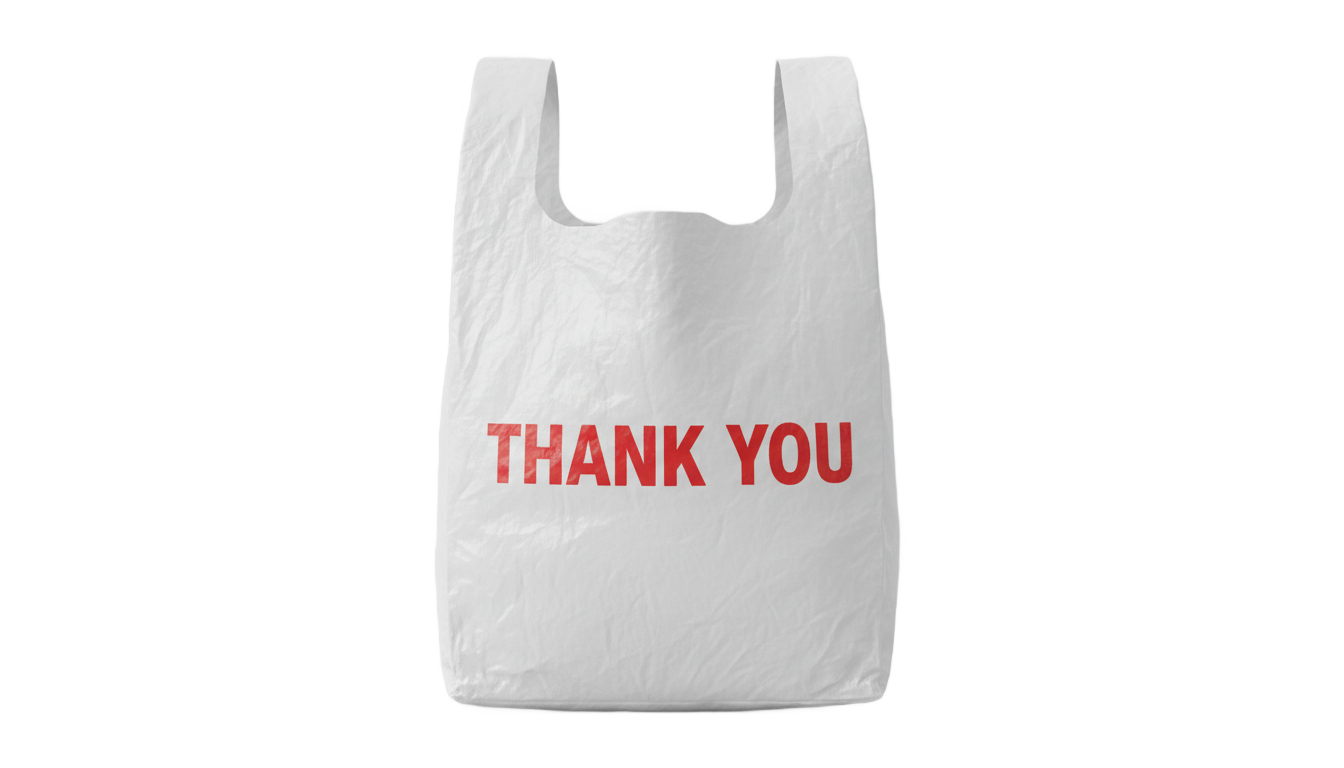 thank you bag png PNG transparent background