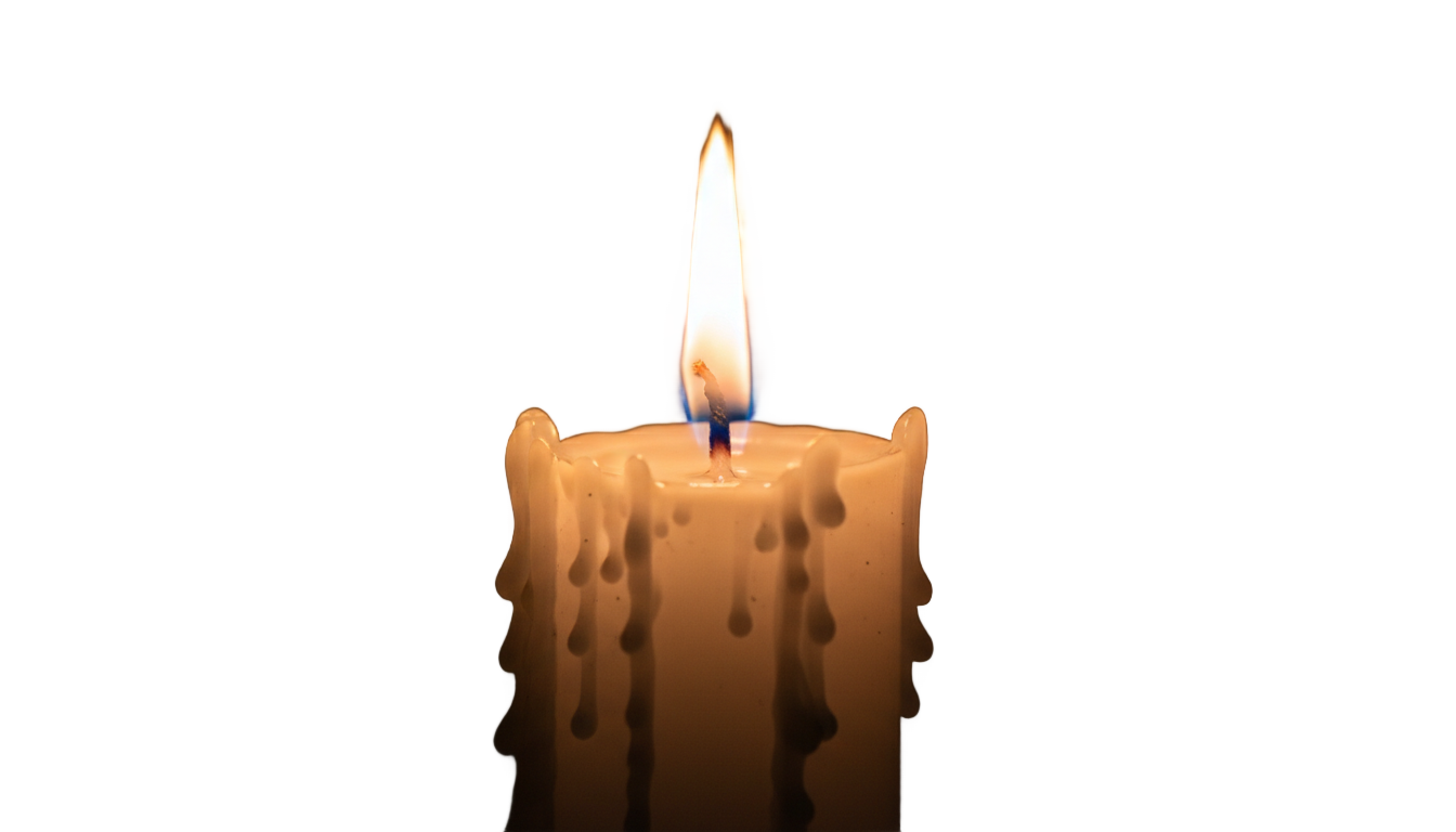 real candle flame png PNG transparent background