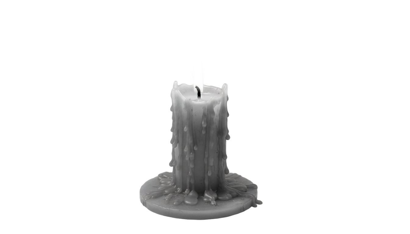 candle png black and white PNG transparent background