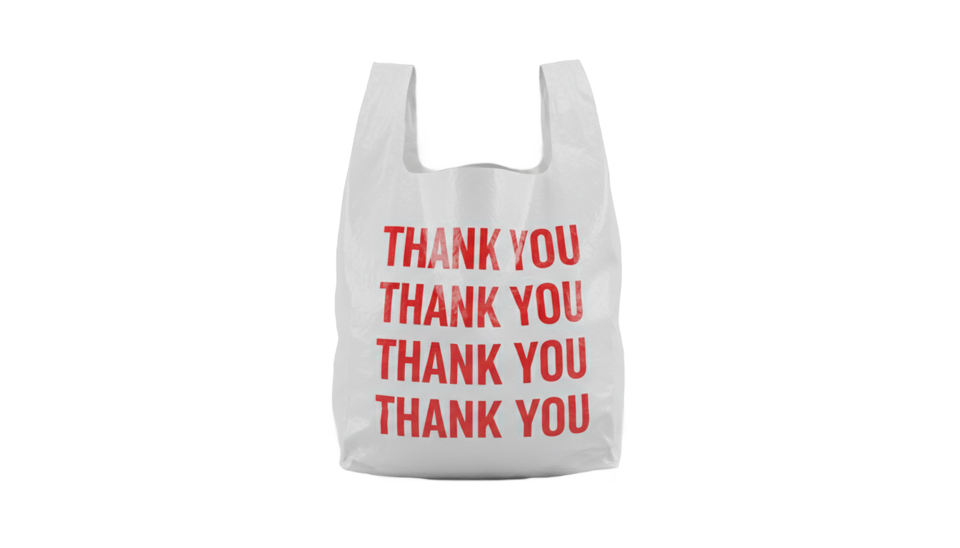 thank you bag png PNG transparent background