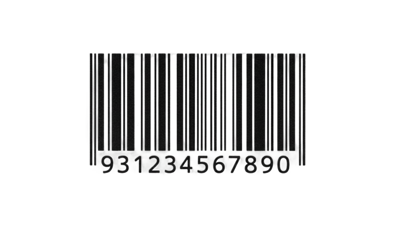 chip bag barcode png PNG transparent background