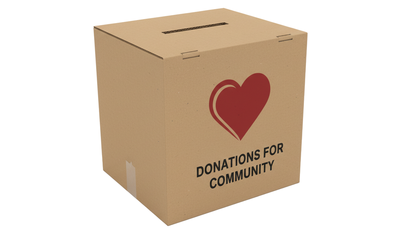 donation box png PNG transparent background
