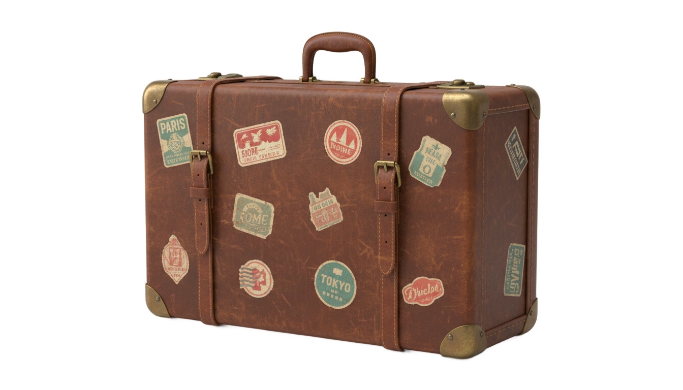 traveling bag png PNG transparent background