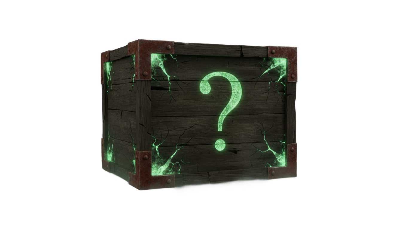 mystery box zombies png PNG transparent background