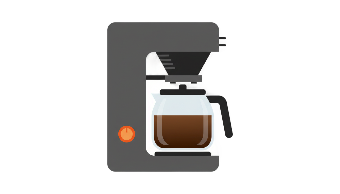 coffee maker icon png PNG transparent background
