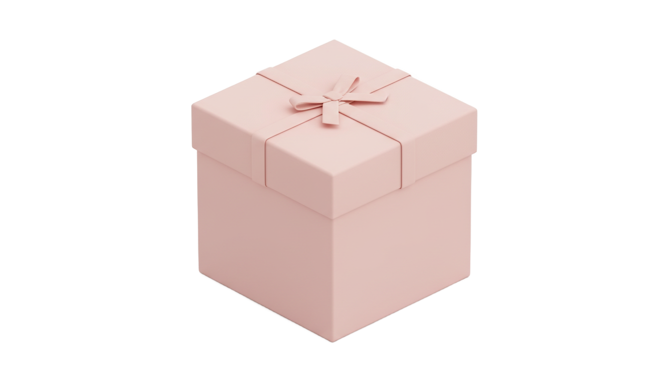 pink box png PNG transparent background