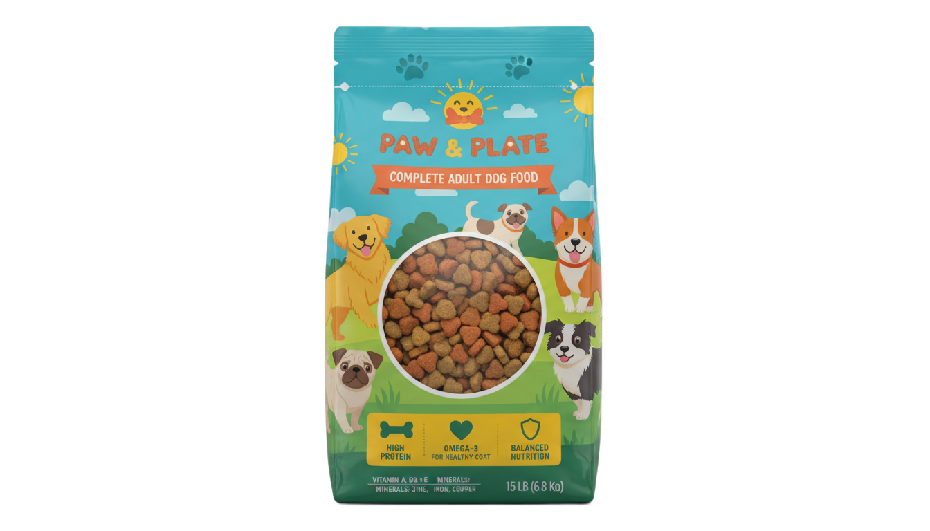 dog food bag png PNG transparent background