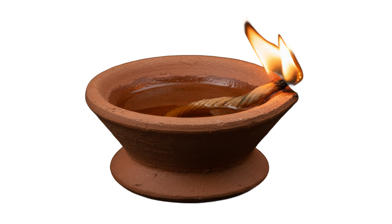 diwali candle png PNG transparent background