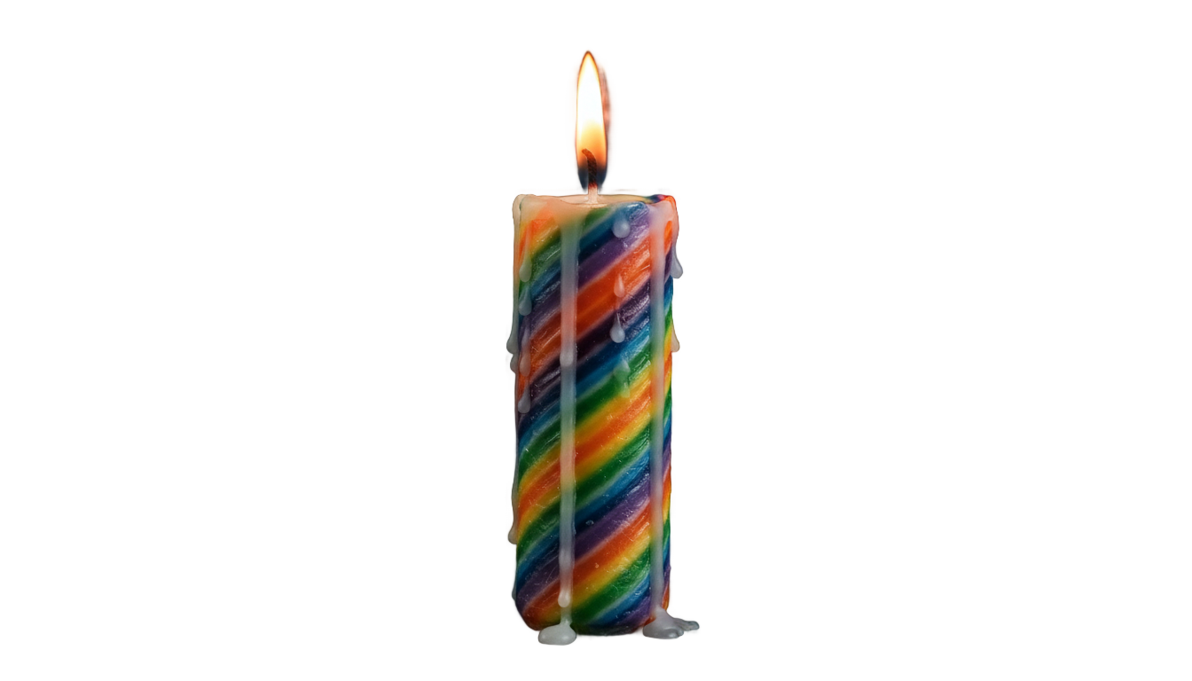 birthday candle png PNG transparent background